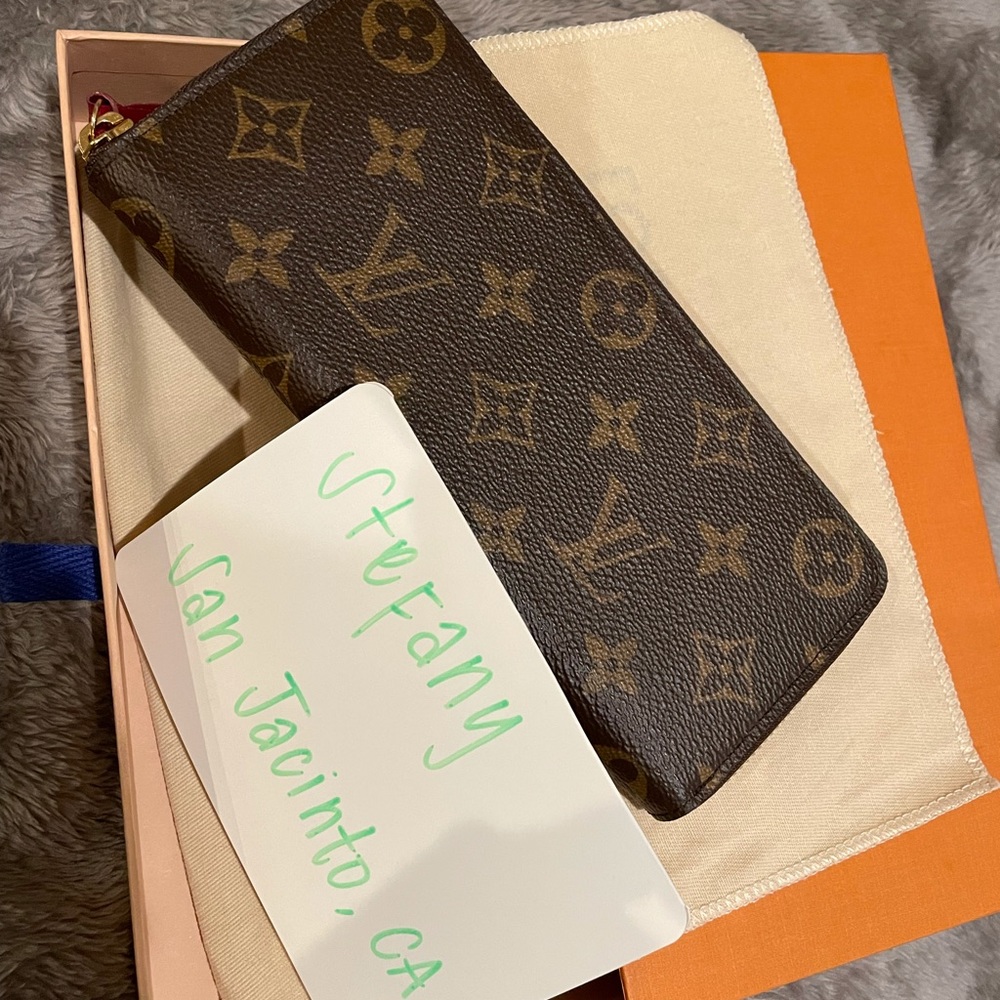 Authentic Louis Vuitton Clemence Wallet